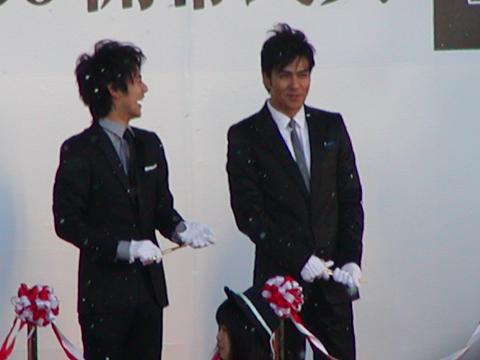 さわやかな笑顔の妻夫木さん　かっこい～